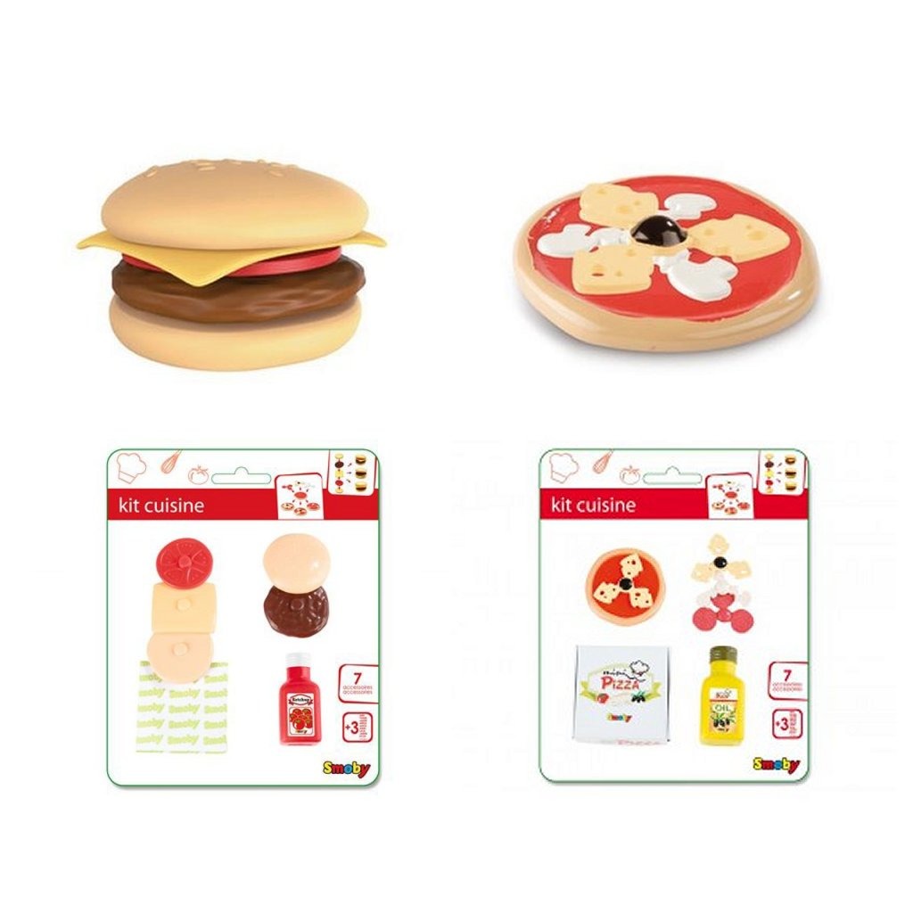 Smoby Pizza-Hamburger-Set in verschiedenen Ausführungen