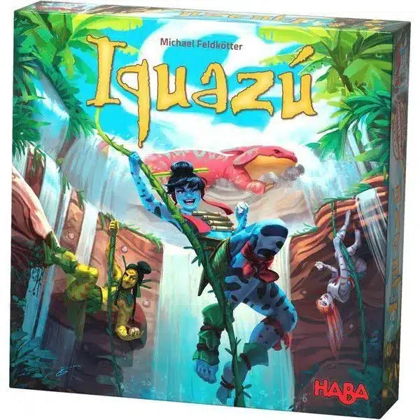 Haba Spiel Iguazú mit dynamischem Spielfeld