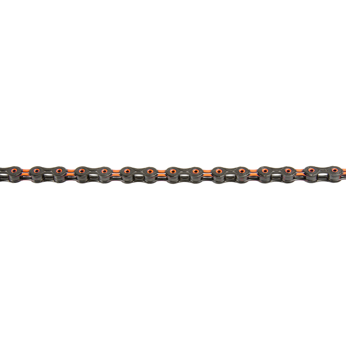 KMC DLC-Fahrradkette 11-Gang 118 Schakels OranjeZwart