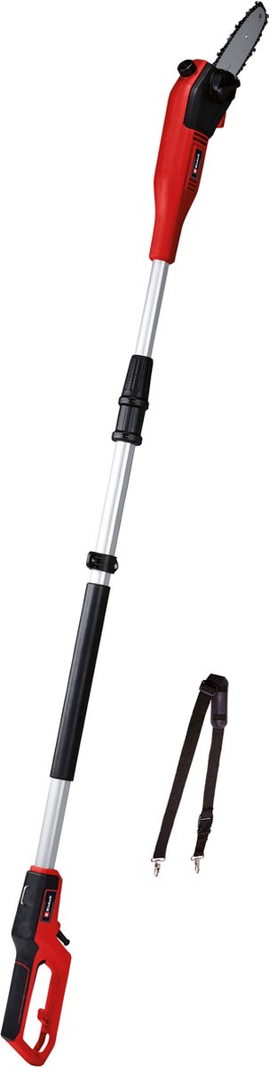 Einhell Elektro-Teleskop-Kettensäge GC-EC 7520 t – 750 W – Schwertlänge: 20 cm – max. Schnittlänge: 18 cm - Kettengeschwindigkeit: 11 m s - ausziehbar auf 257 cm
