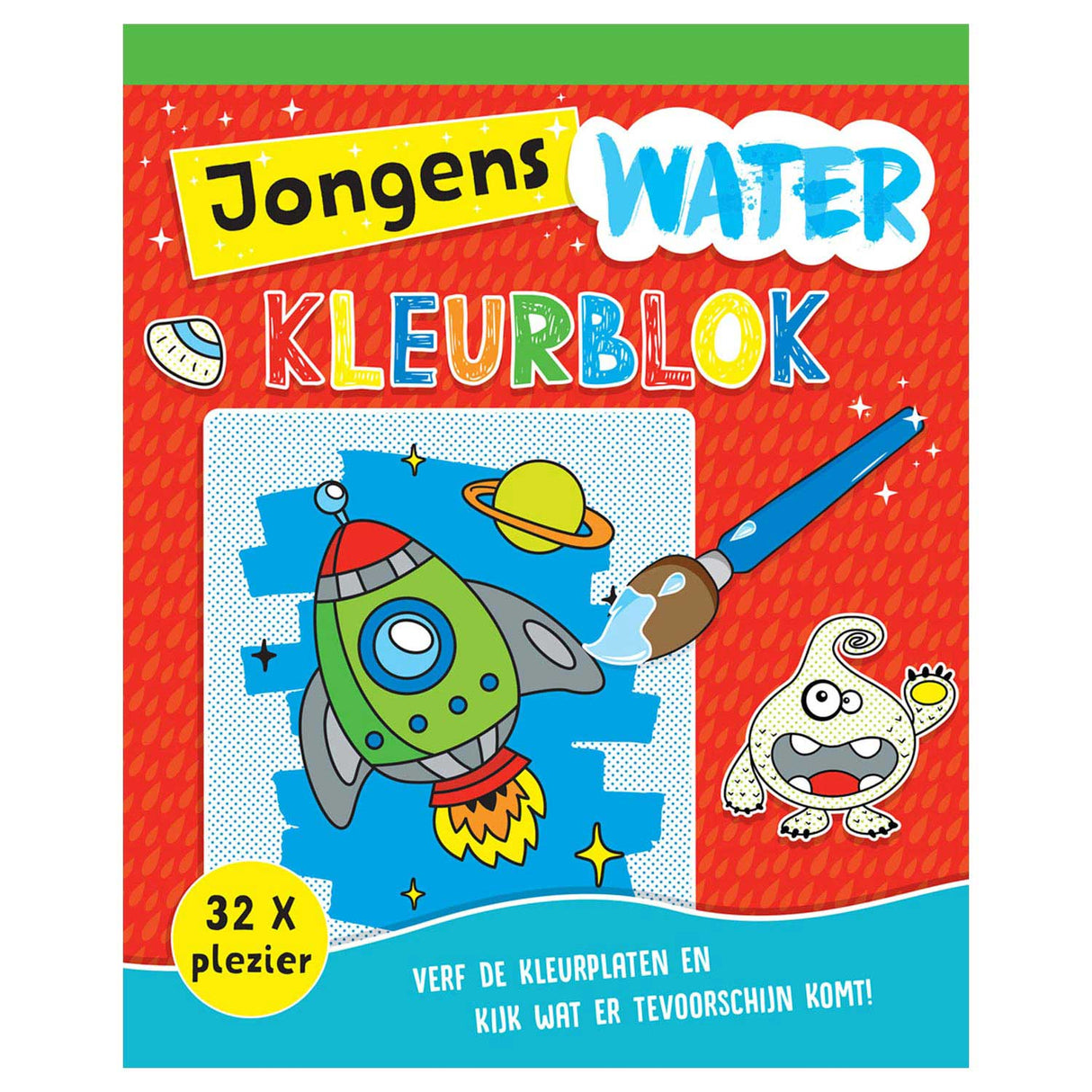 Magische Aquarell-Blockjungen des Rebo-Verlags