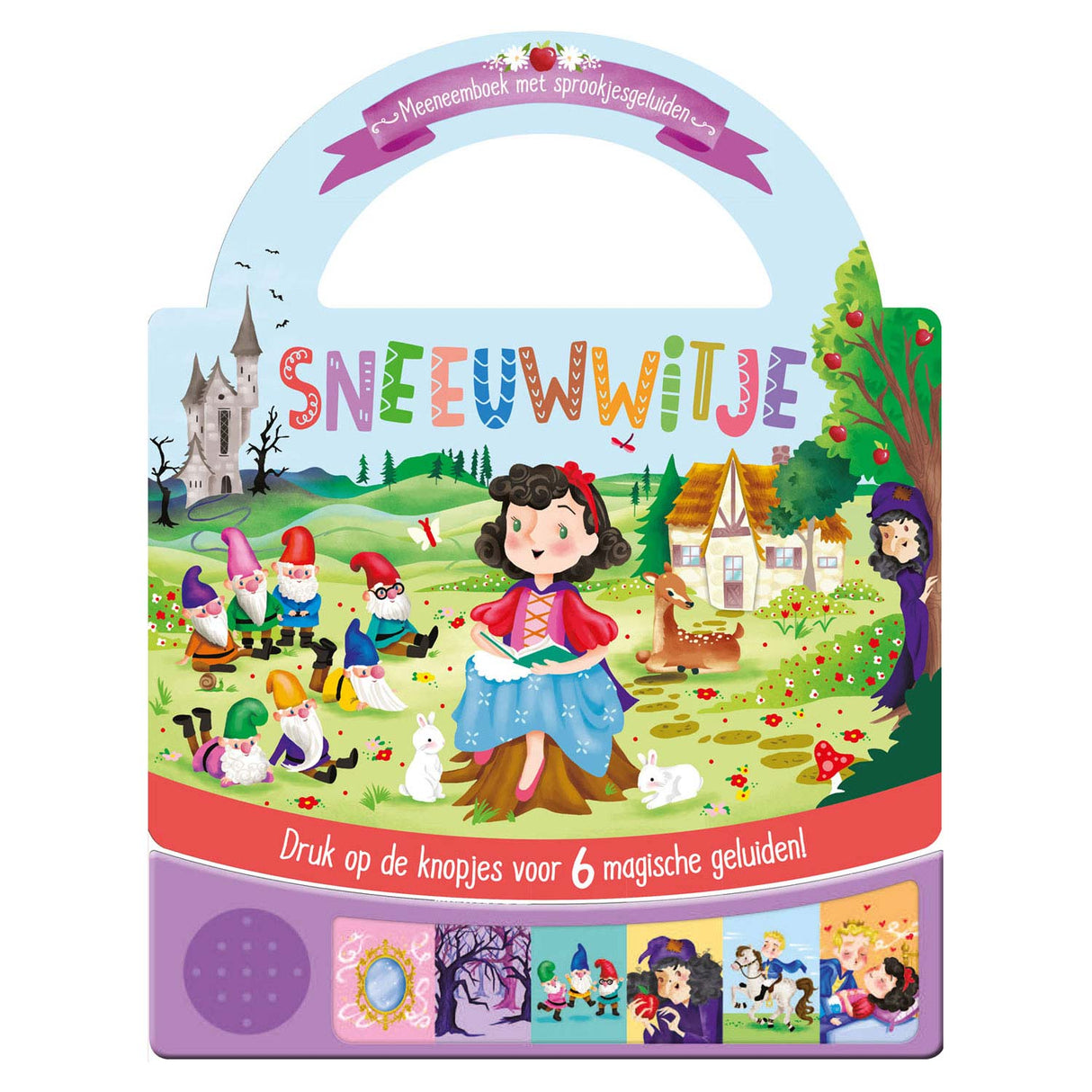 Schneewittchen-Soundbuch zum Mitnehmen von Rebo Publishers
