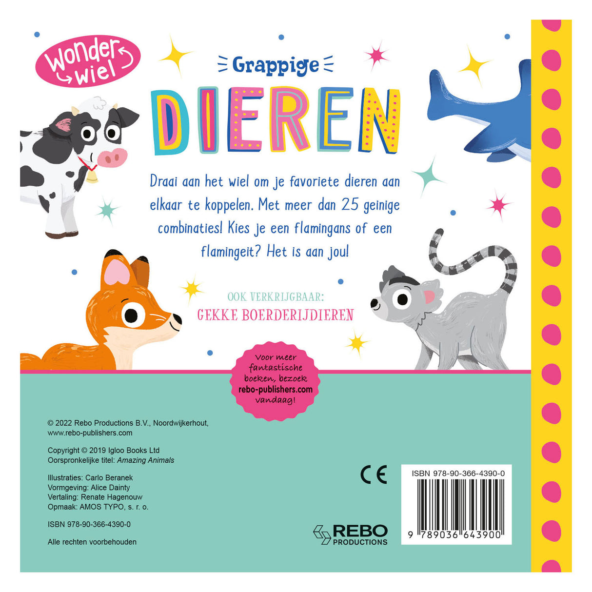 Lustige Tiere des Rebo-Verlags – Wunderrad