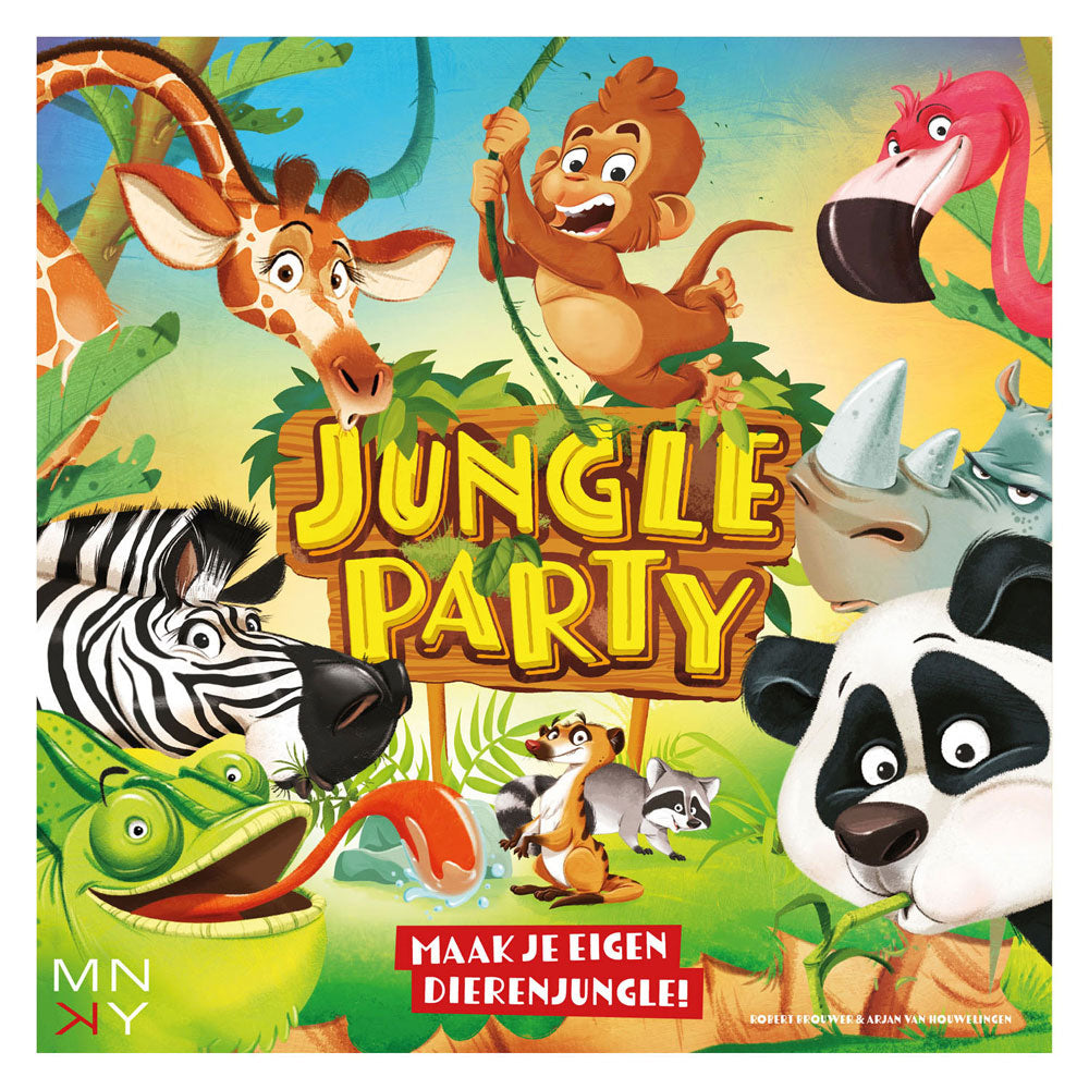 Mnky Entertainment Mnky – Dschungelparty-Brettspiel