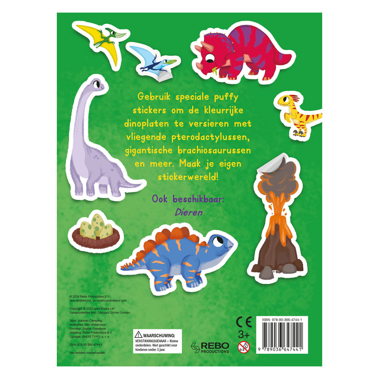 Rebo Publishers Dinos – Aufkleberspaß