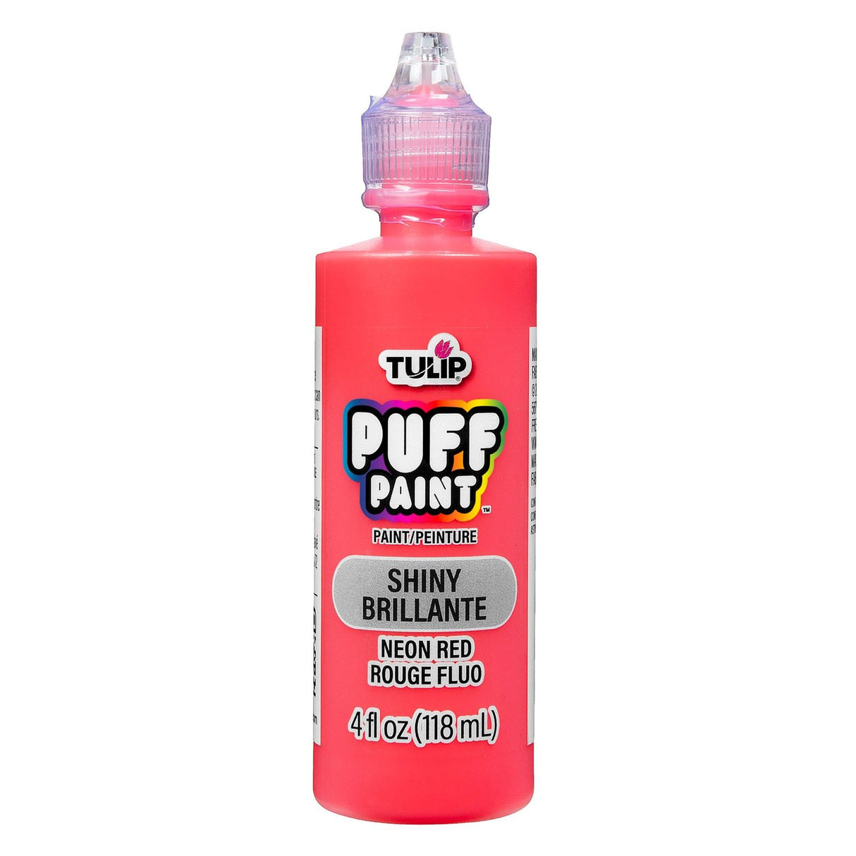 Tulpe • dimensionale Stoffmalquaste Neonrot 118 ml