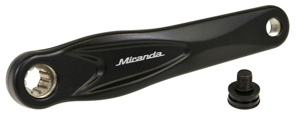Miranda Kurbel ließ 170 mm Mini Isis Bosch 3 Matt schwarz
