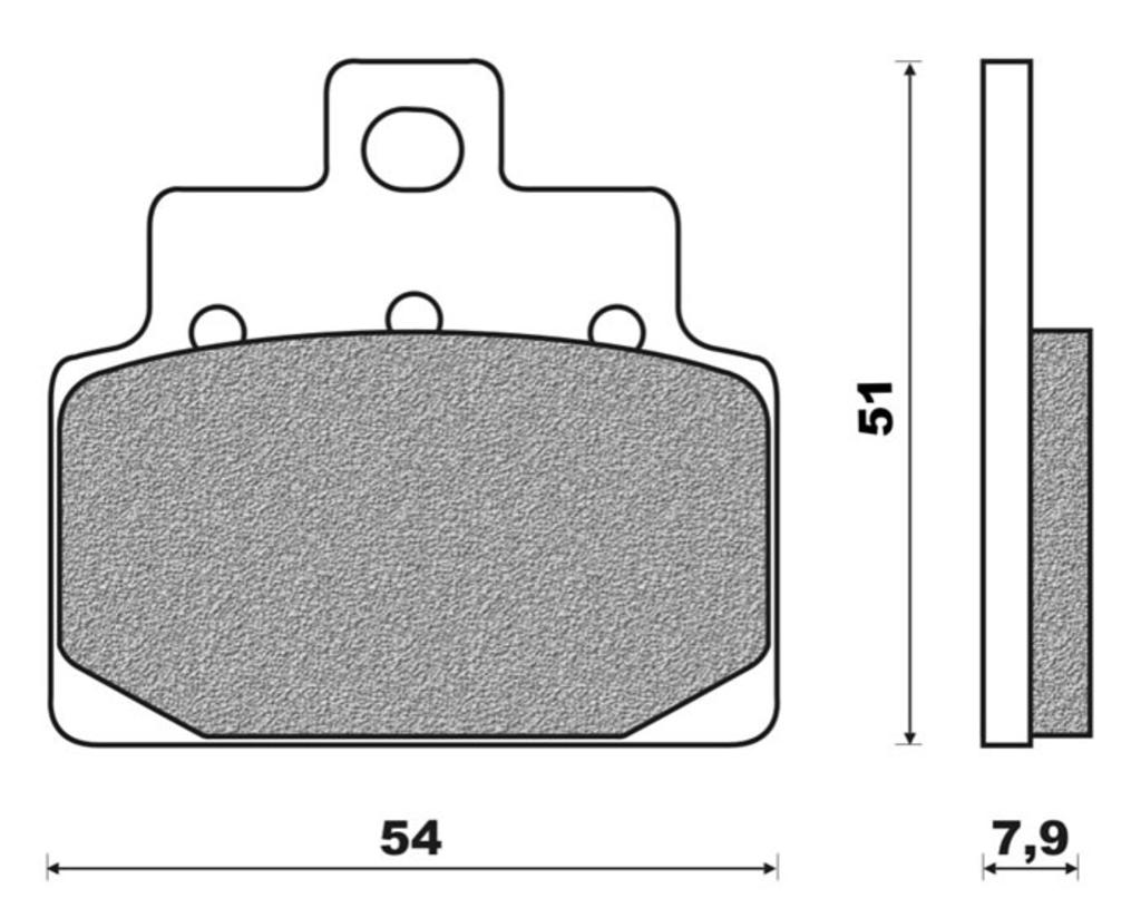 NEWFRen Bremsblock Set FD0271