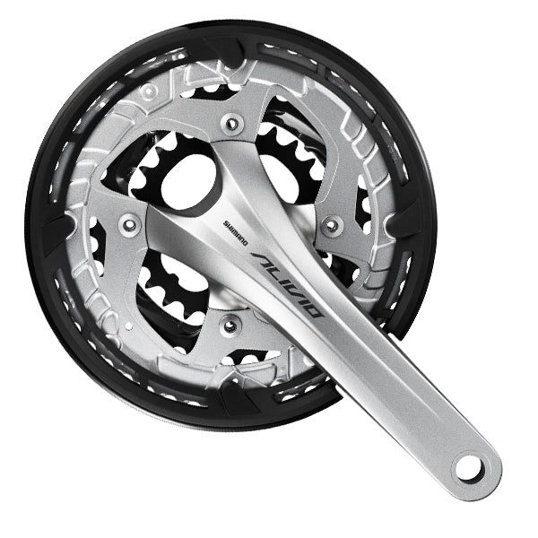 Shimano - Kurbel 9 -Geschwindigkeit Alivio FC -T4060 mit 175 -mm -Kurbelarm 48 x 36 x 26t - Silber