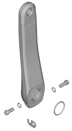 Shimano Crankarm auf der linken GRX FC-RX810 175 mm