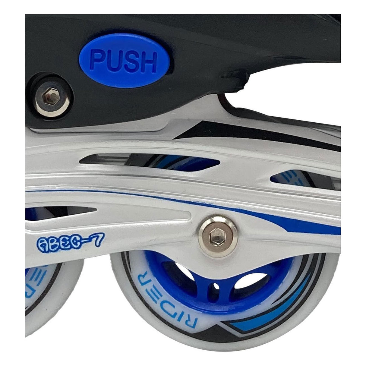 Street Rider Inlineskates blau schwarz, Größe 37-40
