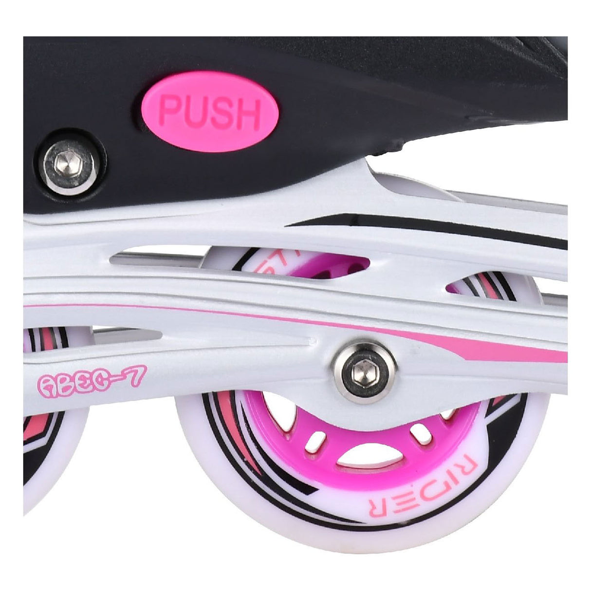 Street Rider Inlineskates rosa grau, Größe 37-40