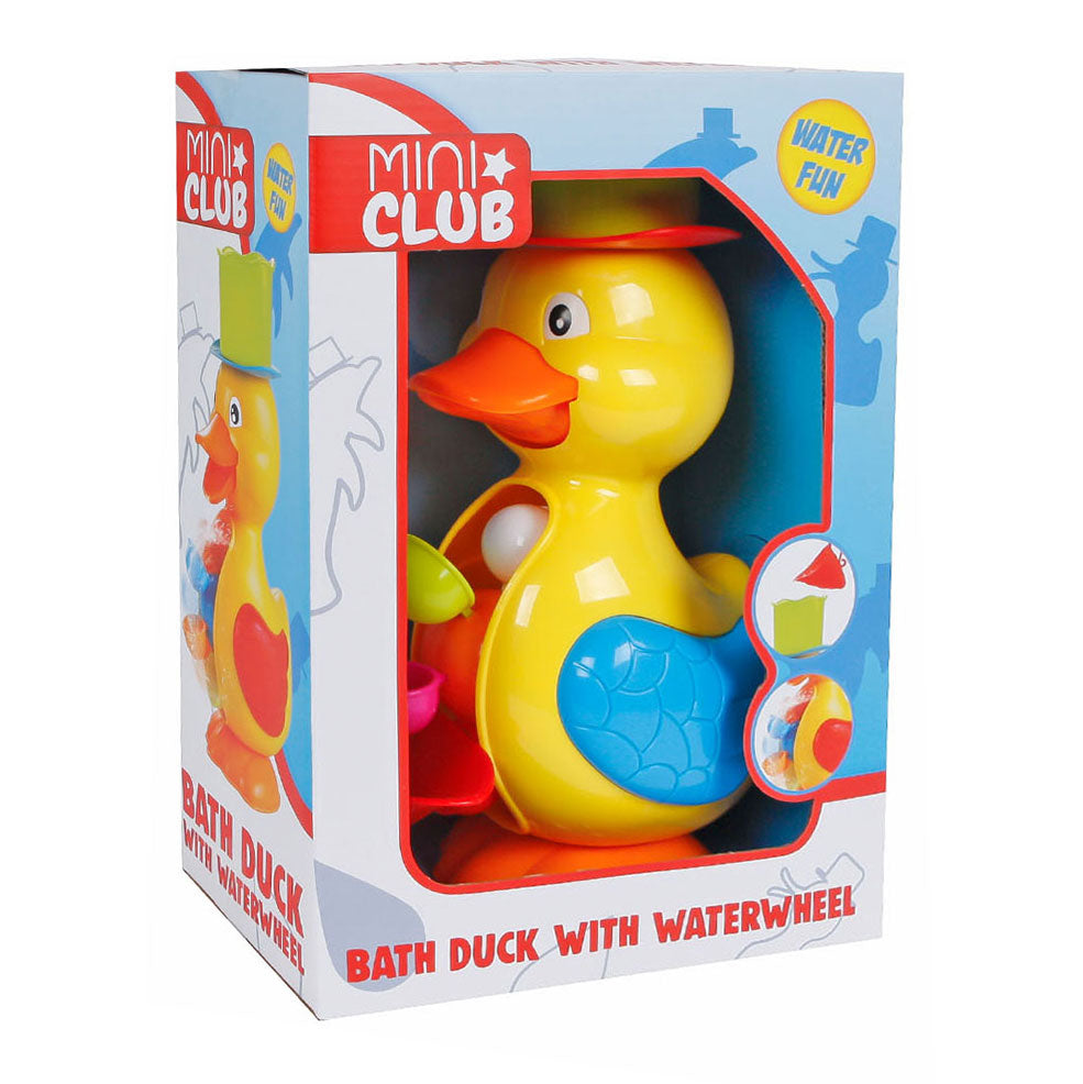 Mini Club Baduck mit Waterrad, 28 cm