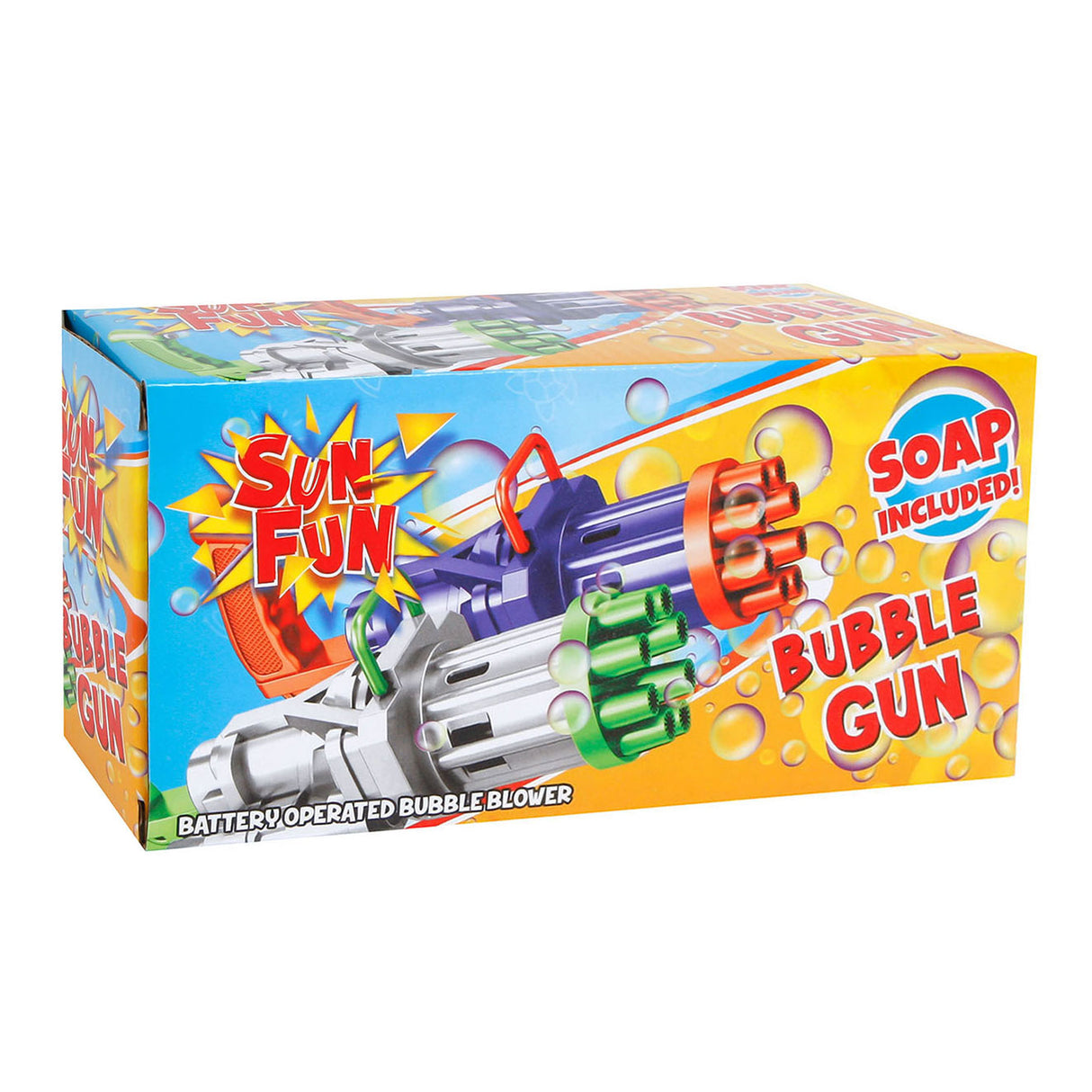 Sun Fun Bubble Blase Gun mit Blasenblase