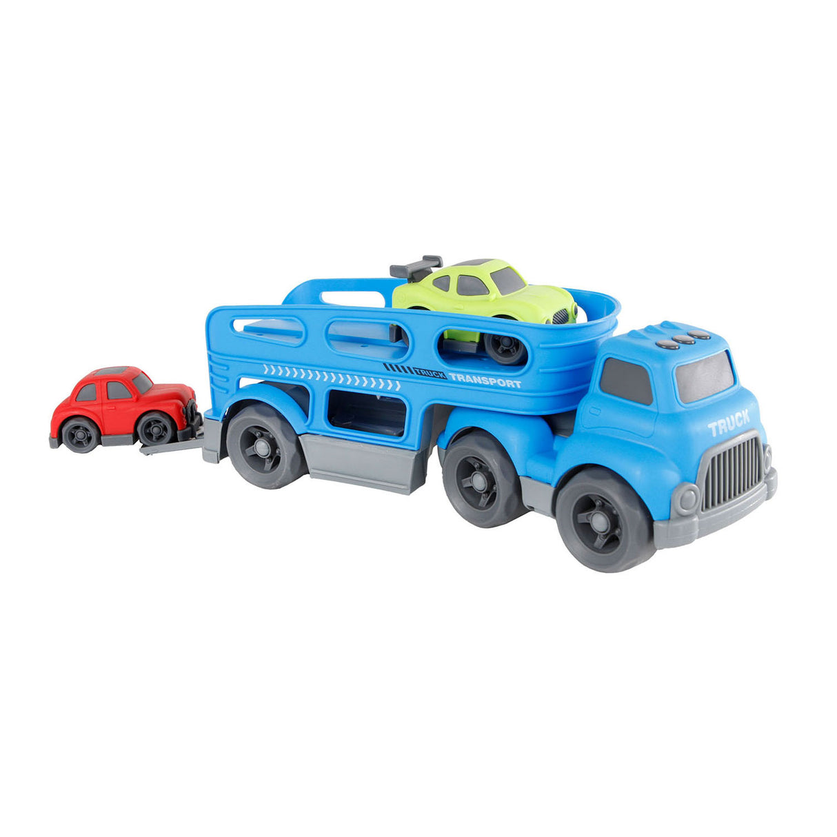 Mini Club Truck mit 2 Autos, 30 cm