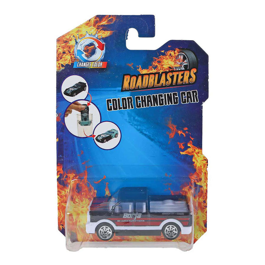 Roadstarblasters Auto mit Farbwechsel, Druckguss, 8 cm