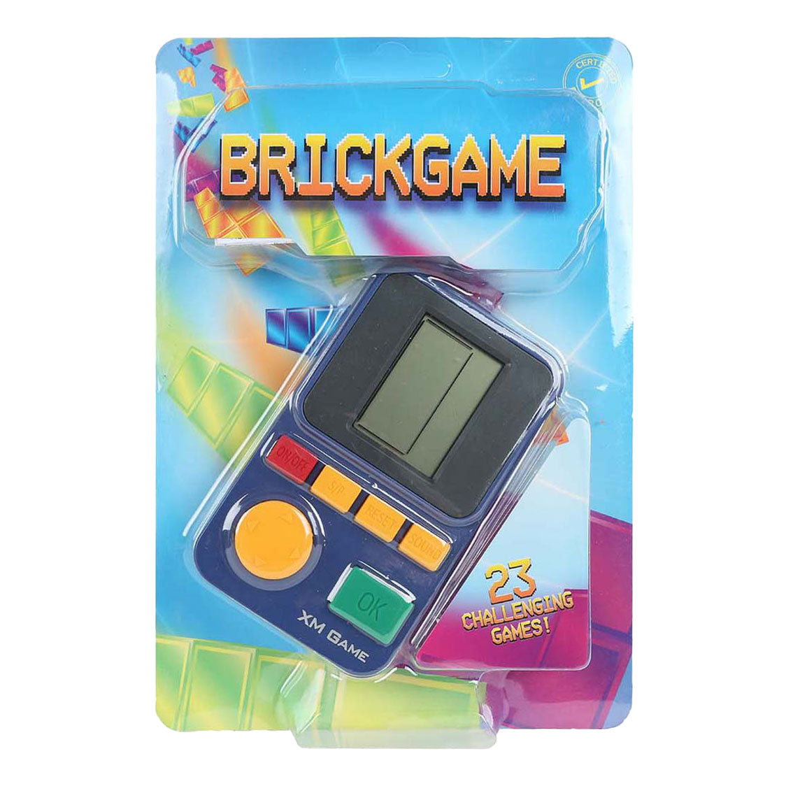 Van Manen Brickgame Retro-Spielekonsole 23 Spiele 6,5x11cm Spielzeuge.