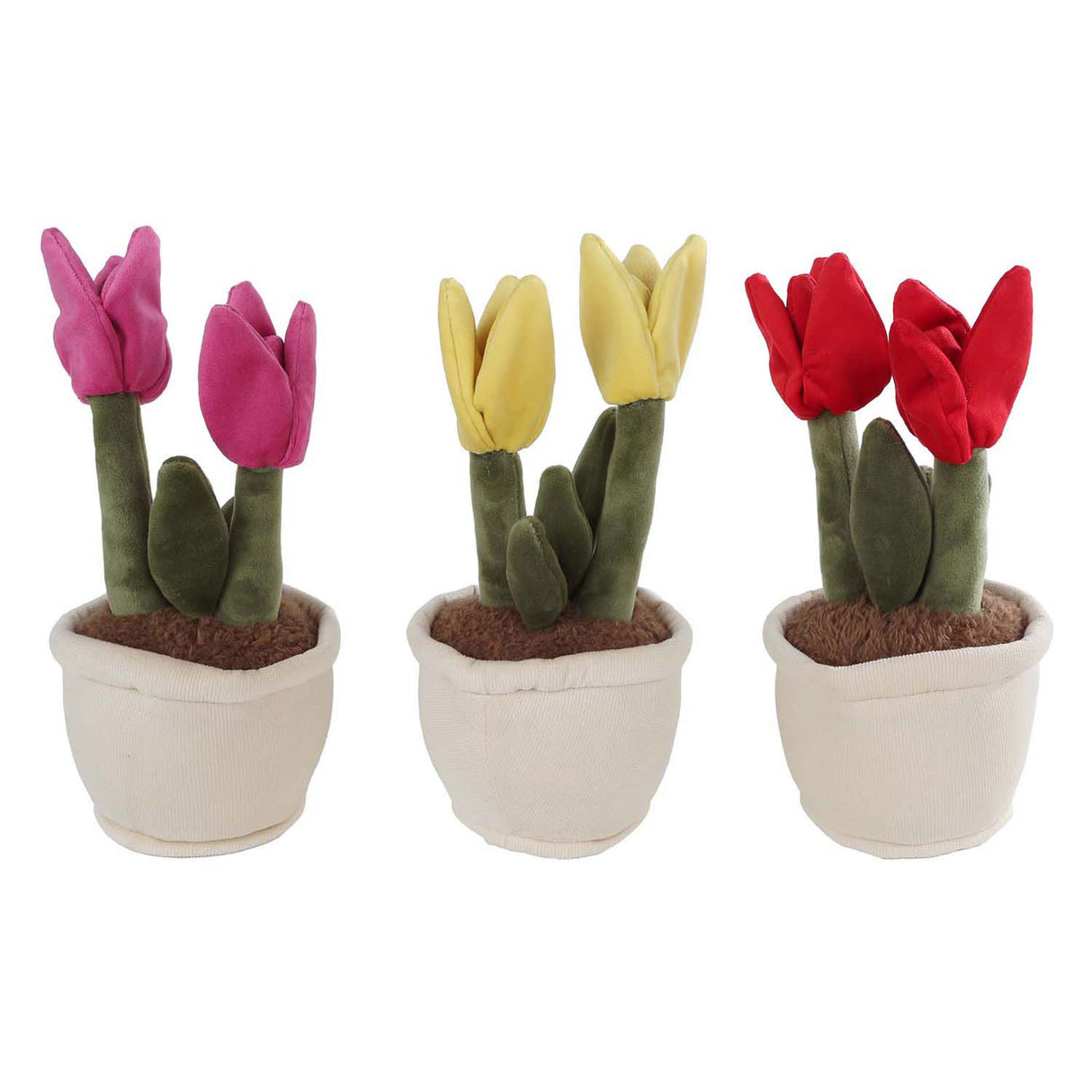 Nimm mich mit nach Hause, Tulpenpflanze, Plüschtier, 27 cm
