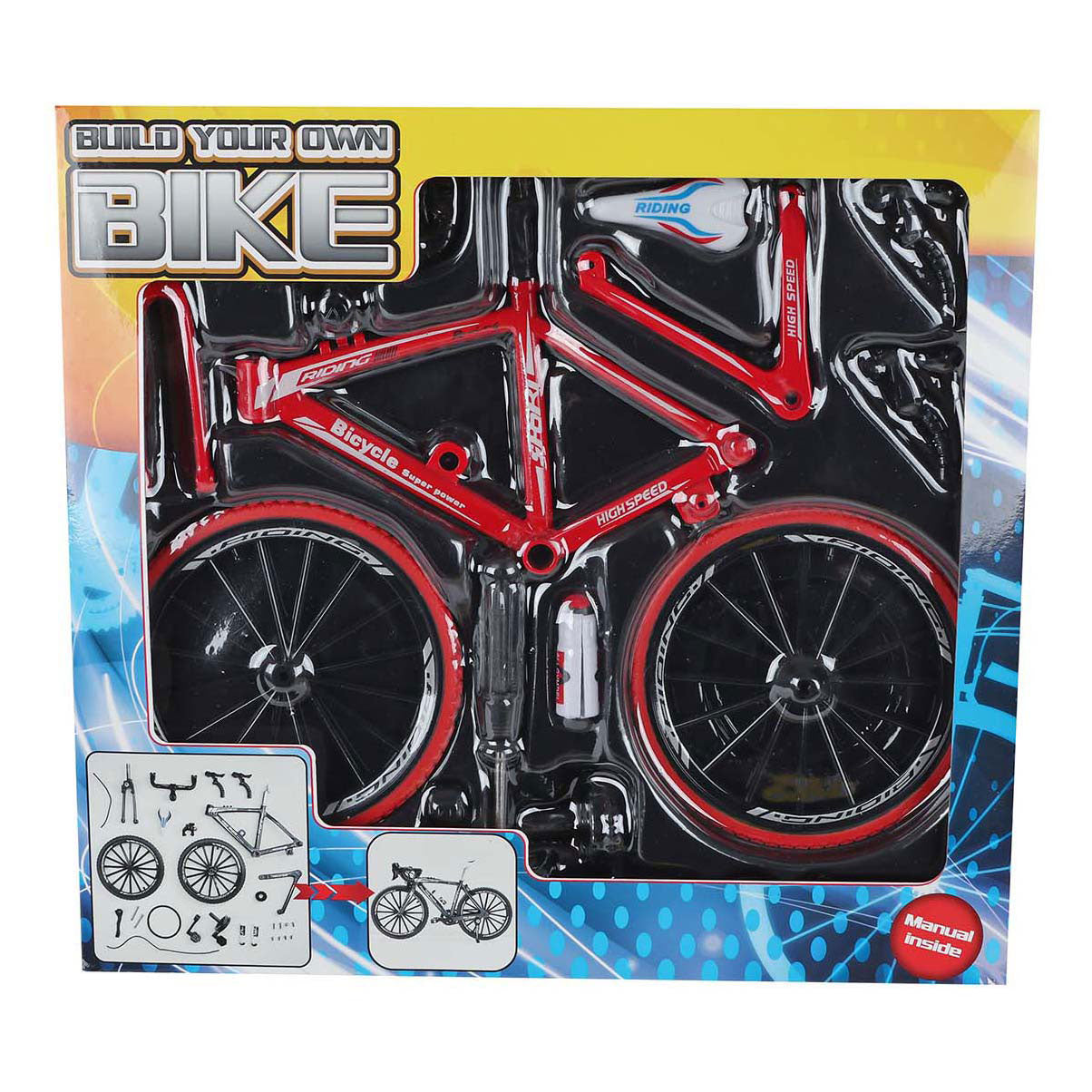 Rennrad-Druckguss-Bausatz, 19,5 cm