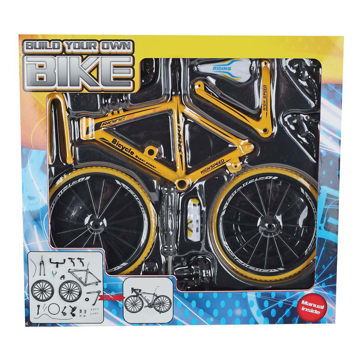 Rennrad-Druckguss-Bausatz, 19,5 cm