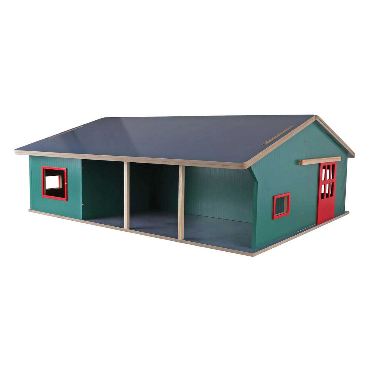 Kinderglobus Stall mit Stauraum und Weide 1:32