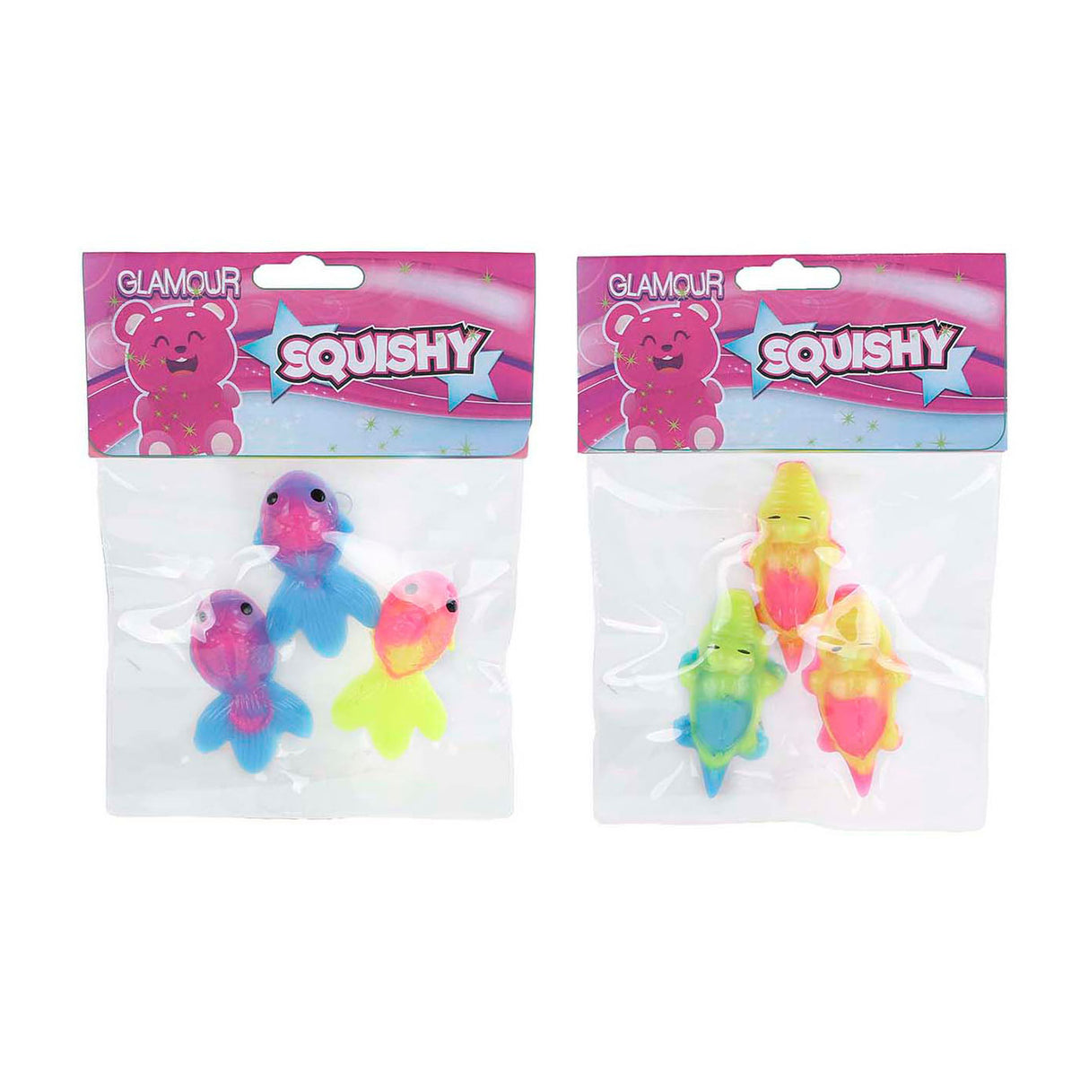 Glamour Squishy, 3 Stk.