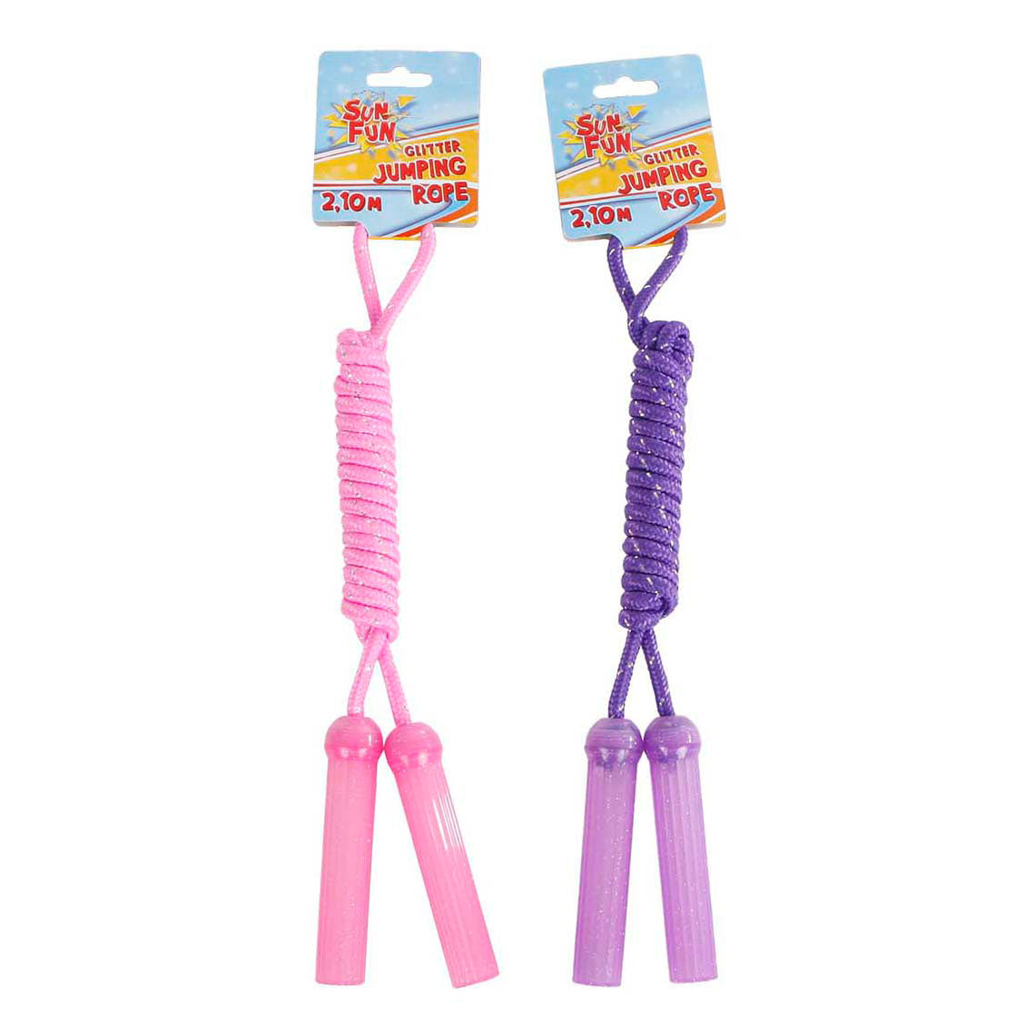Sun Fun Glitzer-Springseil, 2,10 m