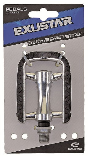 EXUSTAR PEDAL SET-Anti-Rutsch-Aluminiumschwarz