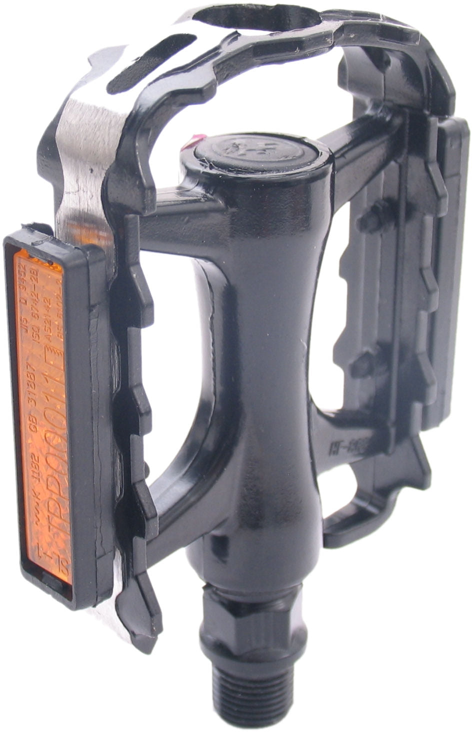 Edge Pedal Set MTB Low -Profil mit polnischem Seite Aluminium schwarz