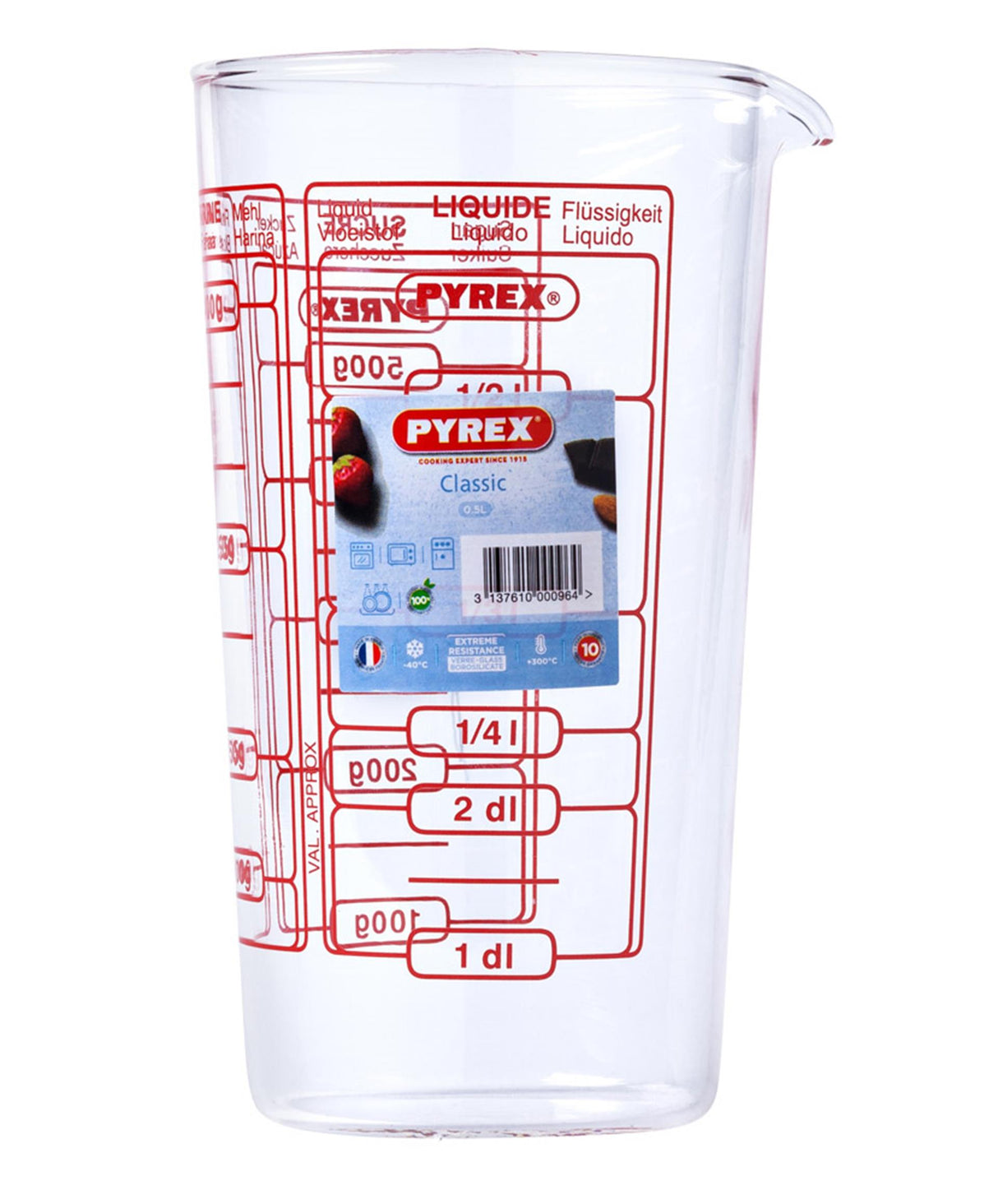 Pyrex-Messbecher 0,5l