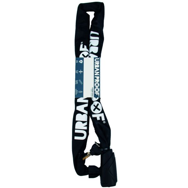 Urbansicheres Kettenschloss 8mm*100 cm schwarz