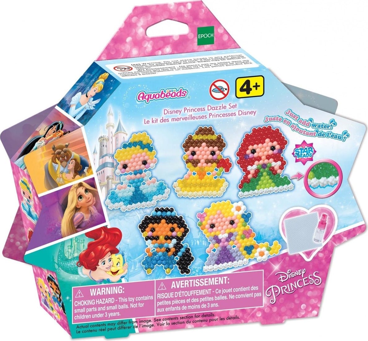Markeneinheit Aquabeads zur Herstellung von Disney-Prinzessinnenfiguren