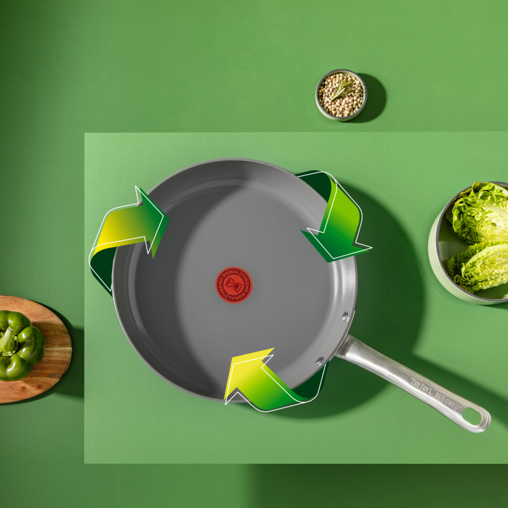 Tefal c42404 renew+ Keramik-Bratpfanne 24 cm