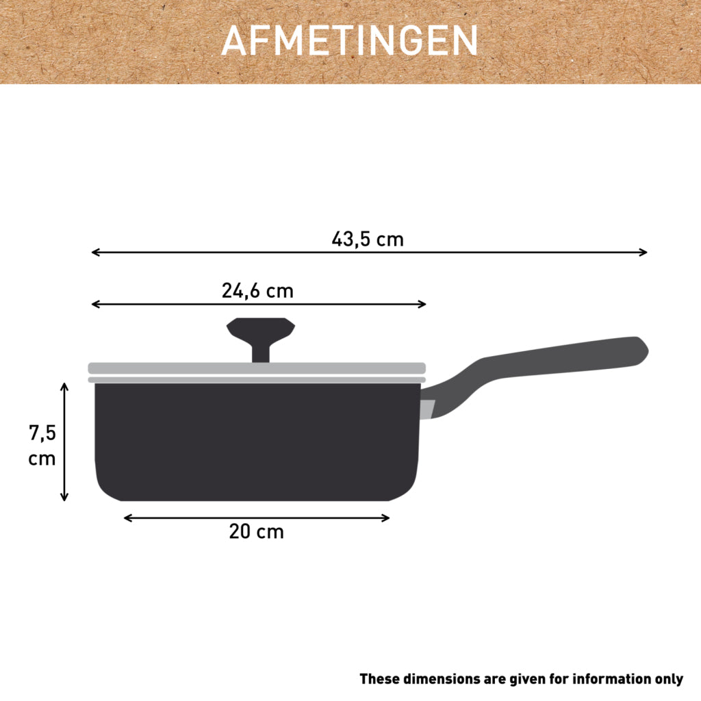 Tefal C42432 Renew+ Keramik-Bratpfanne 24 cm mit Deckel