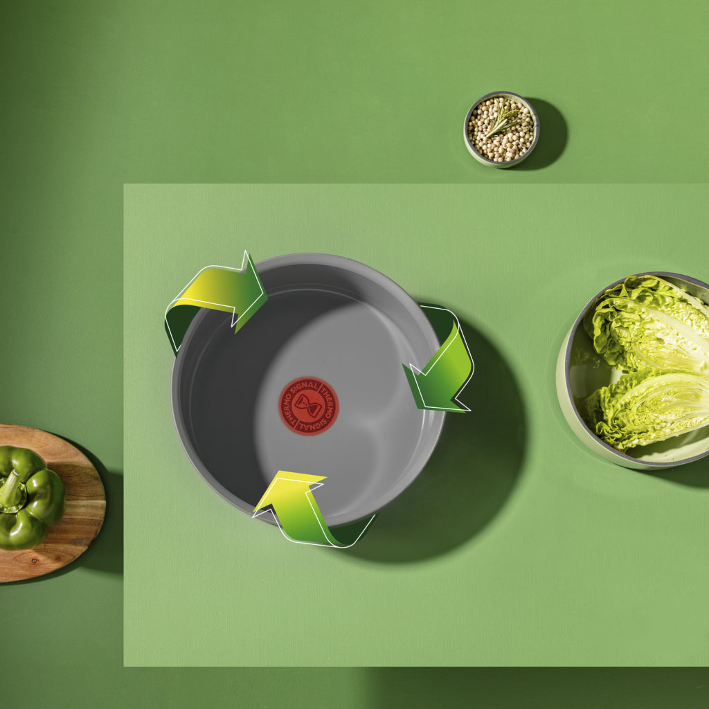 Tefal l26093 Ingenio Renew Bratpfannenset 3-teilig aus Keramik