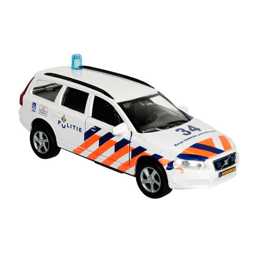 Kinderglobus Polizei Volvo V70 Lichtton