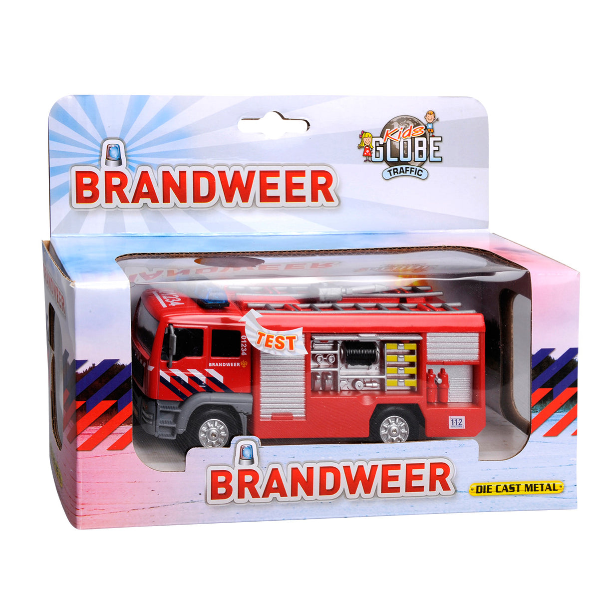 Feuerwehrlöscher mit Licht und Ton