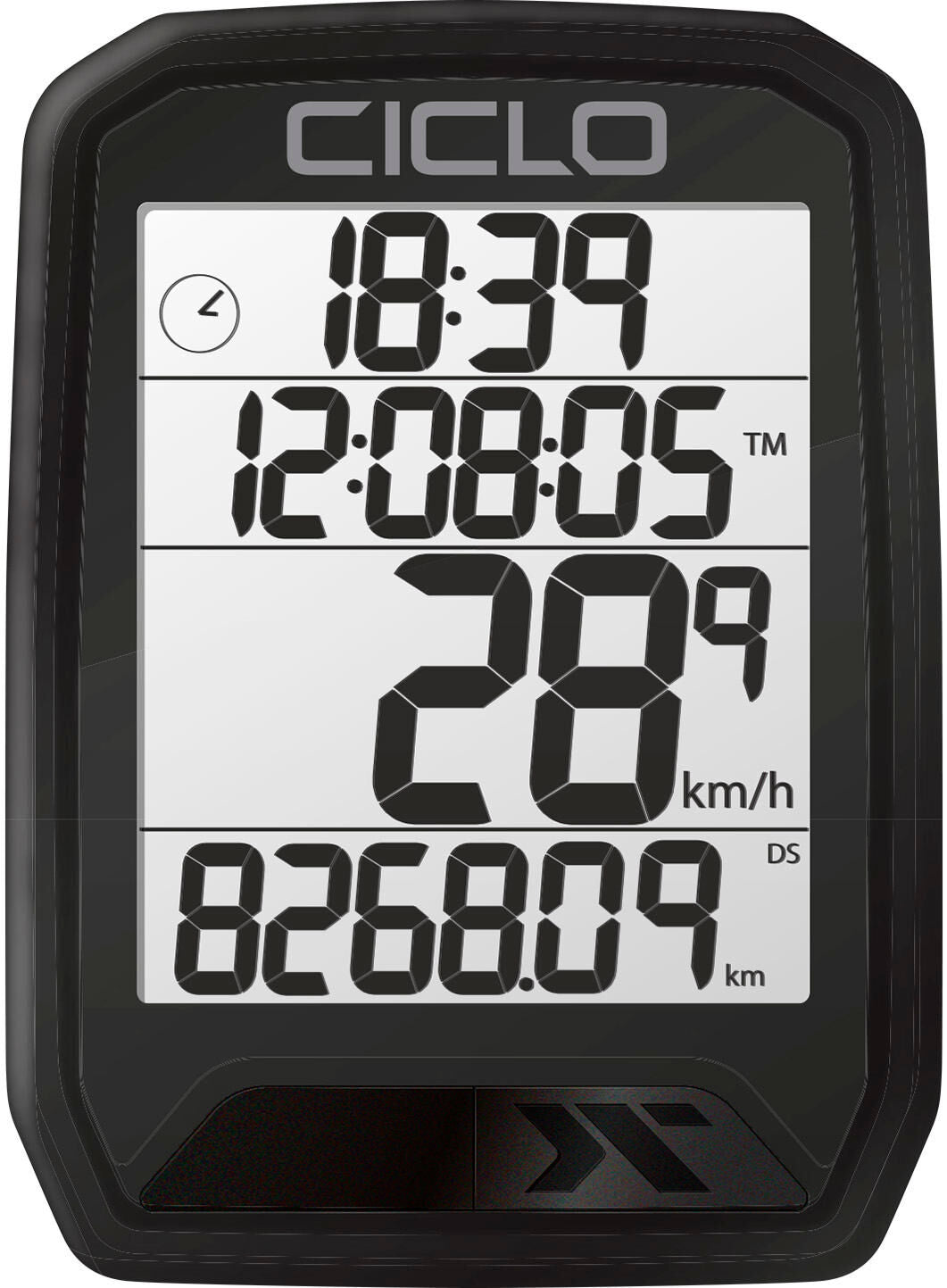 Ciclosport Fahrradcomputer Protos 213 Fahrradcomputer Protos 213 Schwarz