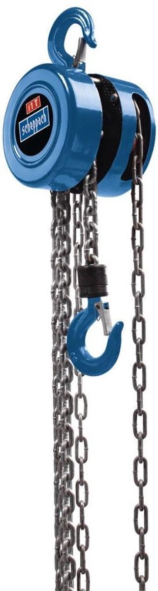 Scheppach Kettenzug CB01 – 1 Tonne 1000 kg – Handaufzug – 3 m