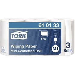 Poetspapier tork mini centrefeed wit