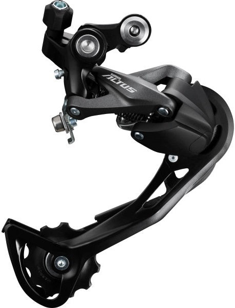 Shimano Achter Maeilleur 9 Speed Altus RD-M2000 Shadow Dark Grey (Arbeitsplatzpaket)