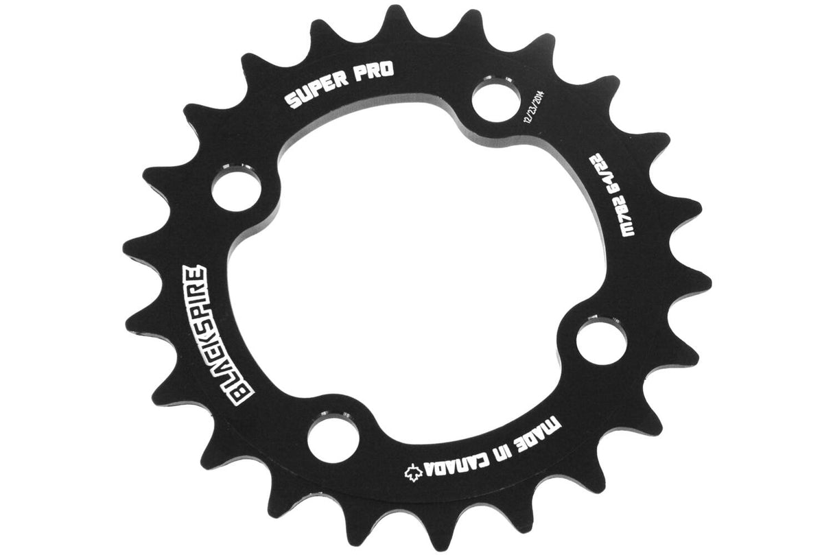 Schwarzgepresst - ketten top mtb Super Pro 64 22 Schwarz