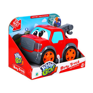 Kiddygo Auto-Pick-up-Truck 19 cm mit Licht und Sound rot