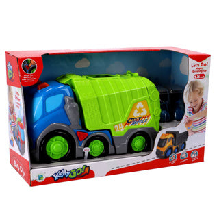 Kiddygo Kiddy Go Müllwagen mit Licht und Sound 31 cm