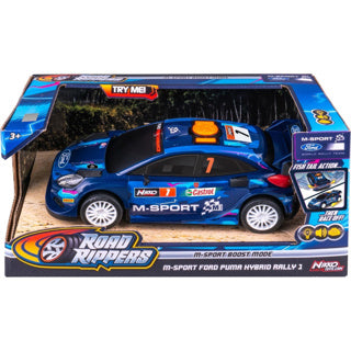 Nikko M-Sport Boost Mode Ford Puma Rallye Spielzeugauto 25 cm – Lichtsound – Drifteffekt – ab 3 Jahren