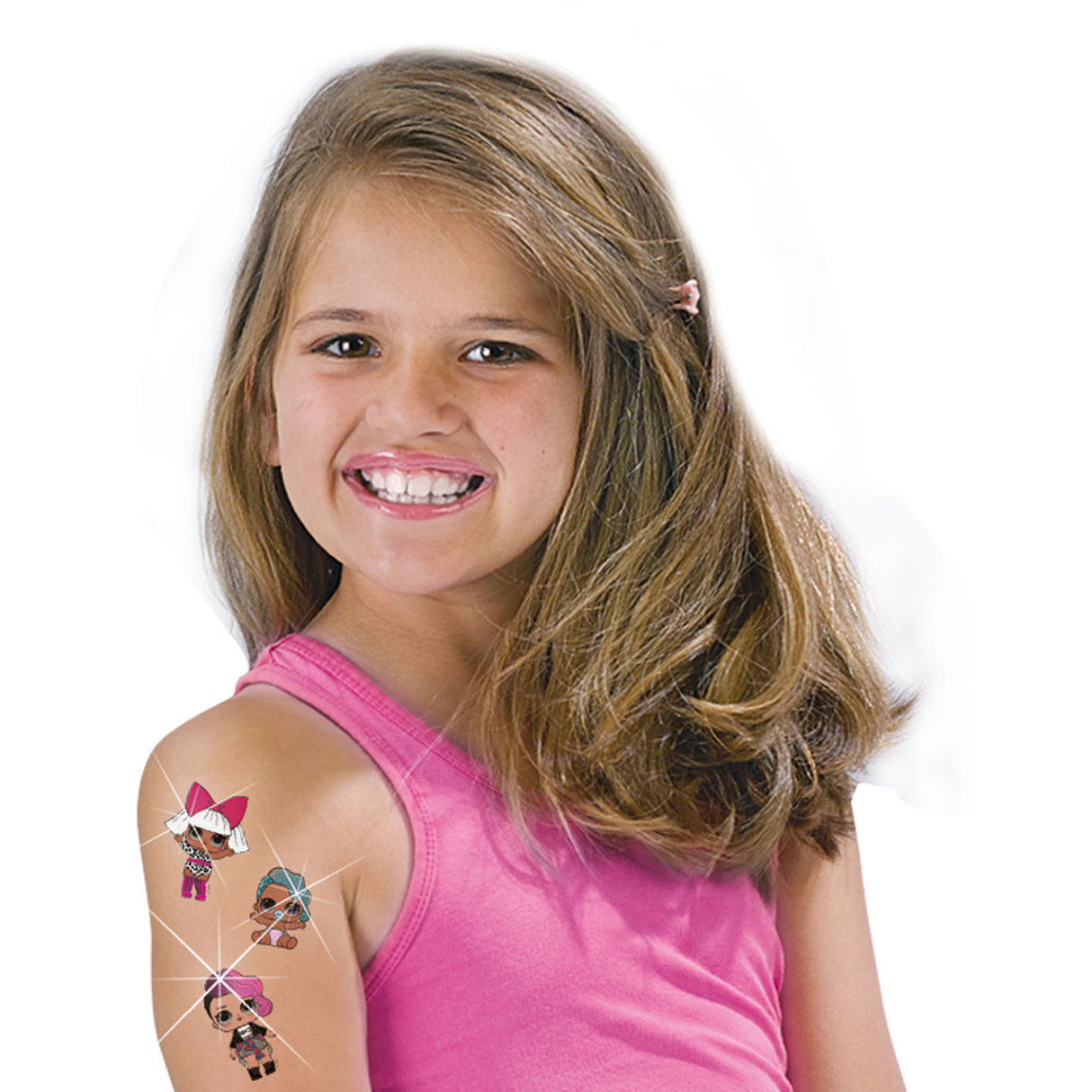 Lol. sechs metallische Tattoos