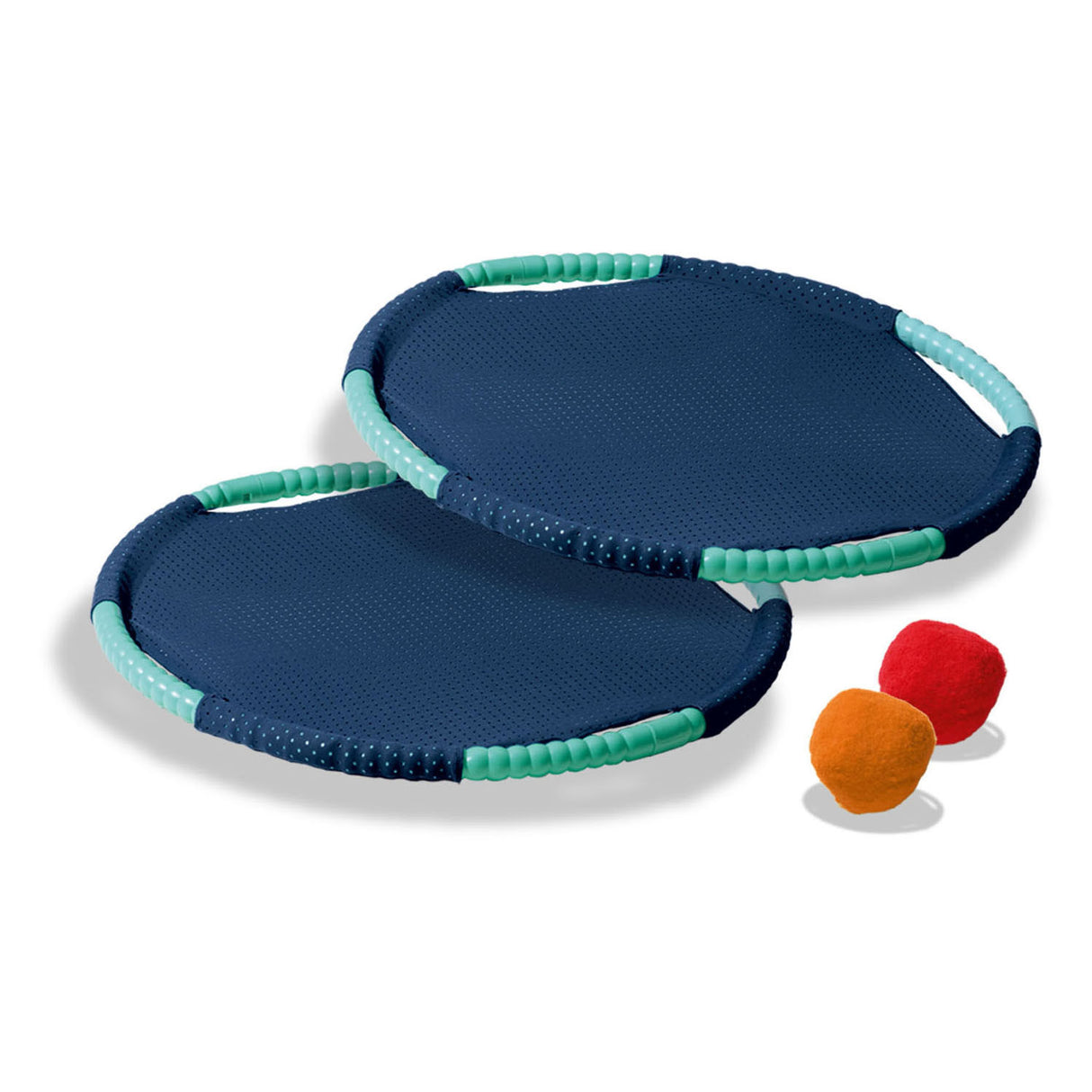 Ses kreativer Tennis- und Frisbee-Spaß