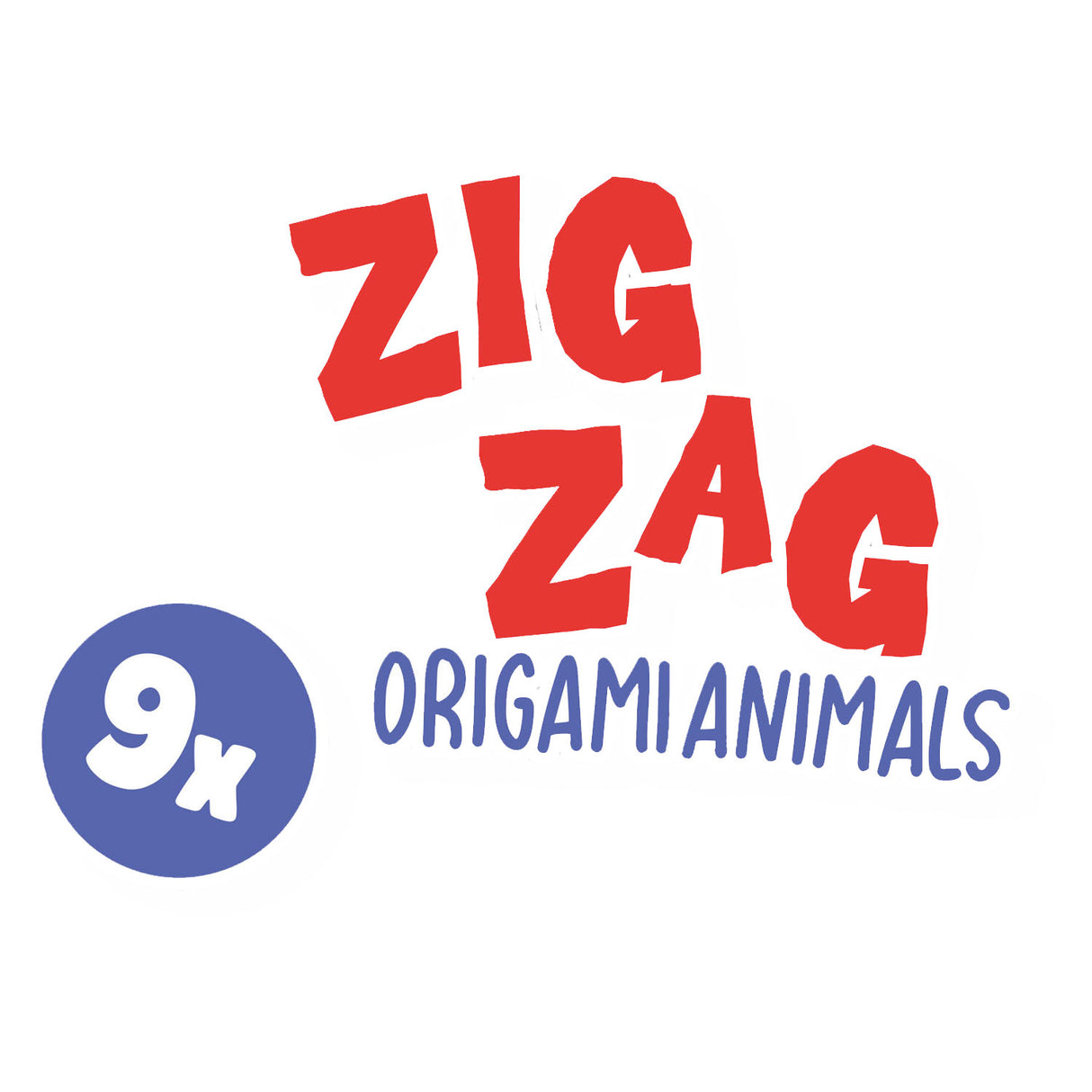 Ses kreative Ses Zick-Zack-Origami-Tiere