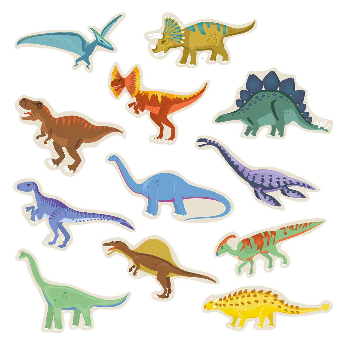 Ses Ich lerne Dinosaurier-Bastelset