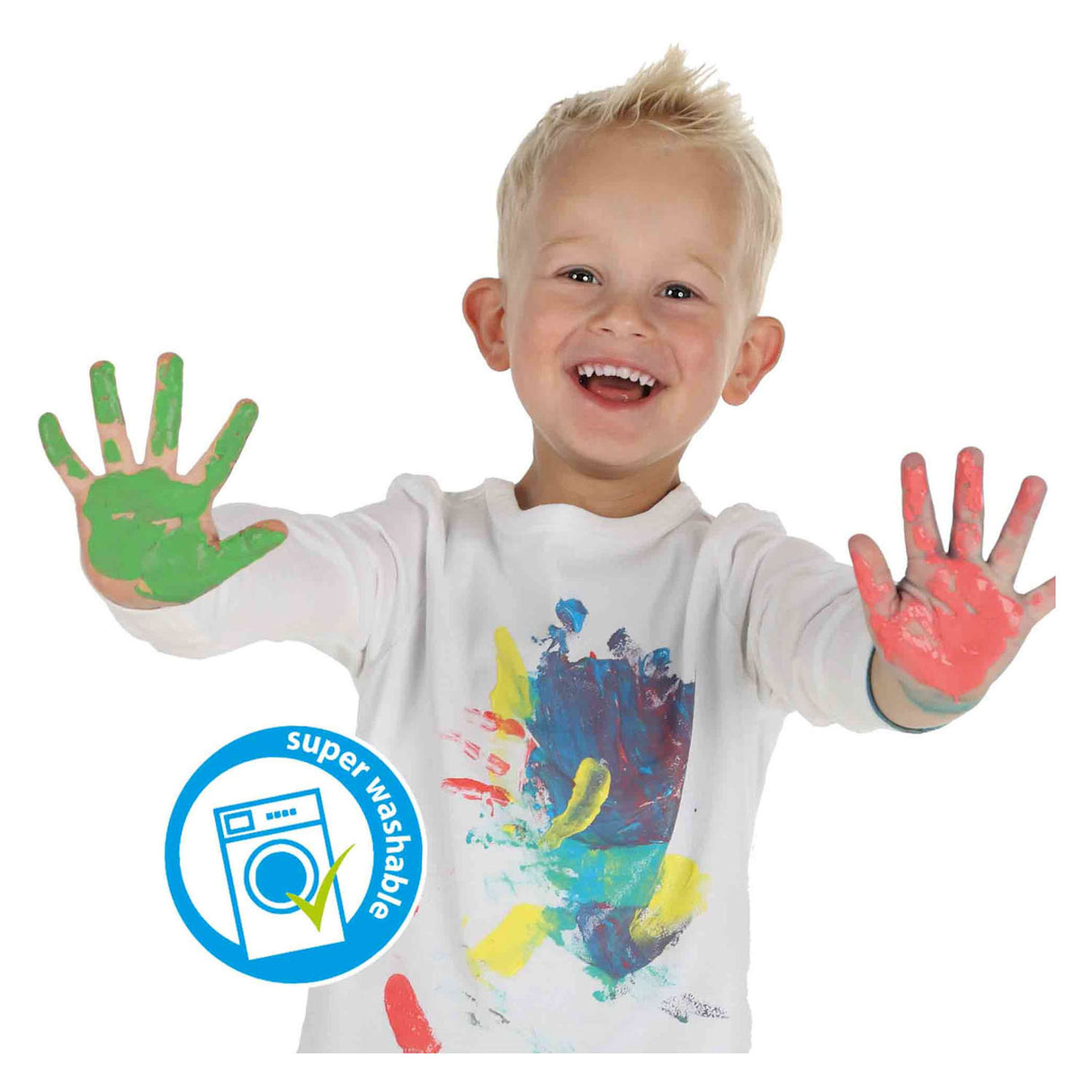 Ses Creative Ses Fingerfarbe Trendfarben, 4x110ml